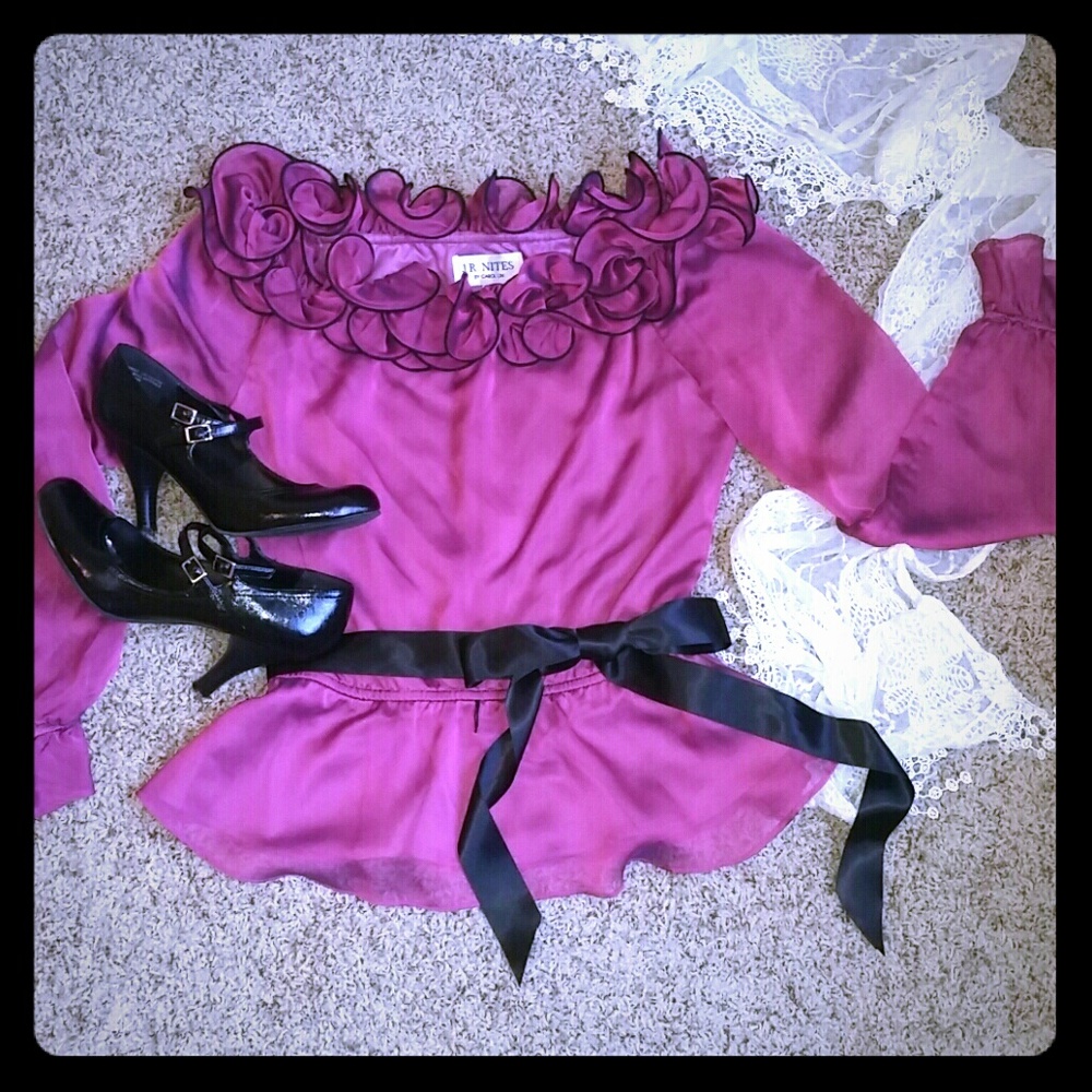 Beautiful Pink Shimmer Top